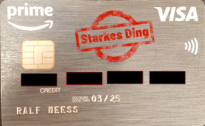 Read more about the article Amazon Visa Karte 40€ Startgutschrift