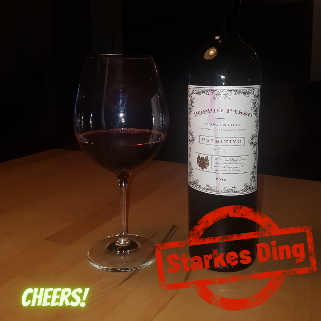 Doppio Passo Salento Primitivo 2019 Bewertung Doppio Passo Salento Primitivo 2019 - StarkesDing