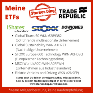 Read more about the article Meine ETFs